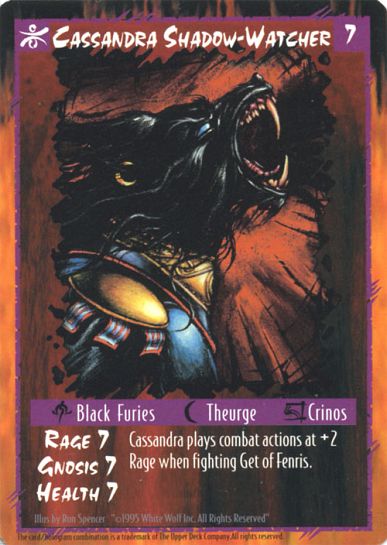 Cassandra Shadow-watcher (Crinos Form)